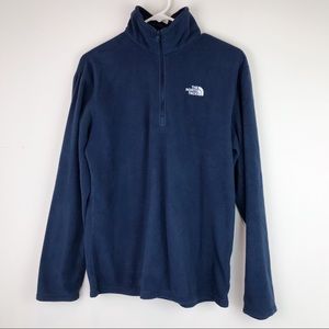 The North Face Zip Fleece Jacket Navy Men’s sz M